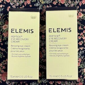 Elemis Peptide4 Eye Recovery Cream - 15ml - Lot of 2